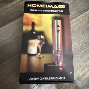 Homeiage Rechargeable Wine Bottle Opener New